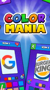 Color Mania Quiz guess logos screenshot