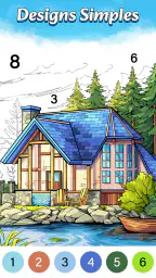 Color Oasis - Color by Number 4