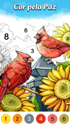 Color Oasis - Color by Number 6