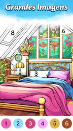 Color Oasis - Color by Number 8