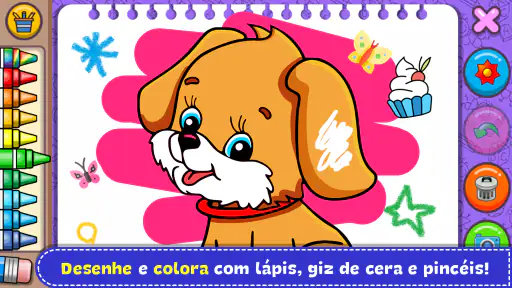 Colorir e Aprender - Animais 1