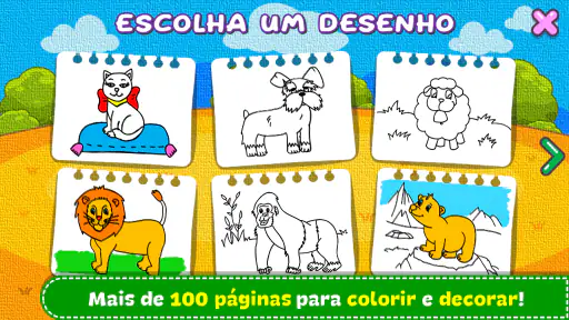 Colorir e Aprender - Animais 2