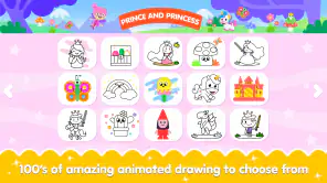 Colorir e desenhar meninas screenshot