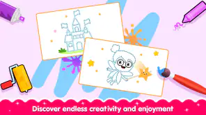 Colorir e desenhar meninas screenshot