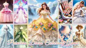 Colorir princesa screenshot