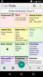 ColorNote Bloco de Notas Lista 1