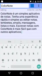ColorNote Bloco de Notas Lista 3