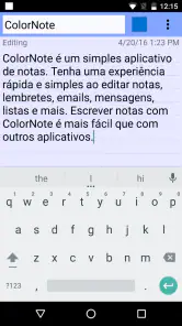 ColorNote Bloco de Notas Lista screenshot