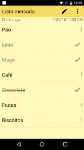 ColorNote Bloco de Notas Lista screenshot