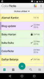 ColorNote Bloco de Notas Lista 8