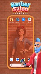 Barber Salon Launcher 1