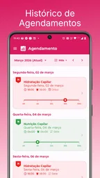 Agenda Capilar e Facial 2