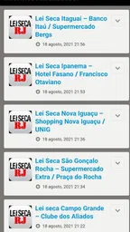 Alerta Rio Informes Lei Seca 1