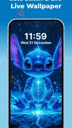 Stitch 4K Live Wallpaper Lilo 1