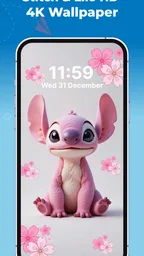 Stitch 4K Live Wallpaper Lilo 2