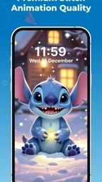 Stitch 4K Live Wallpaper Lilo 4