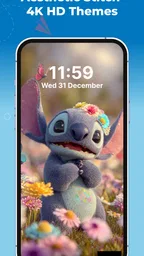 Stitch 4K Live Wallpaper Lilo 6