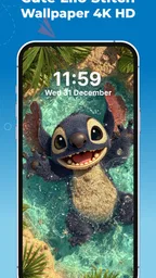 Stitch 4K Live Wallpaper Lilo 7