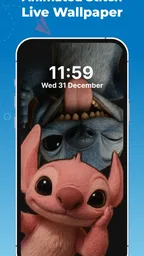 Stitch 4K Live Wallpaper Lilo 8