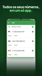 Wabi - Número telefone virtual 4