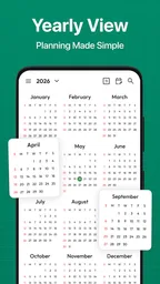 Calendar 2026 - Launcher 2