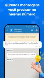 Receber SMS - N° Descartáveis 4