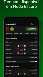 AlertaGol - Placar de Futebol 6