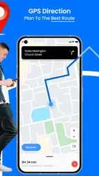 Navegação por GPS e Mapas Rota 3