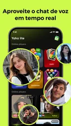 Yaha - Chat de Voz e Jogos 1