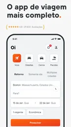 KAYAK: Voos, Hotéis e Carros 1