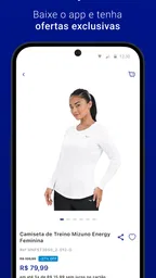Mizuno App: Tênis e muito mais 4