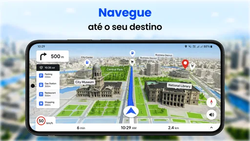 GPS, Mapas Direções 1