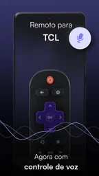 Controle remoto para TV TCL 1