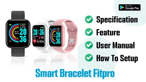 Smart Bracelet Fitpro App Hint 2