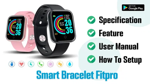 Smart Bracelet Fitpro App Hint 4