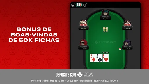 PokerStars Texas Holdem Jogos 8