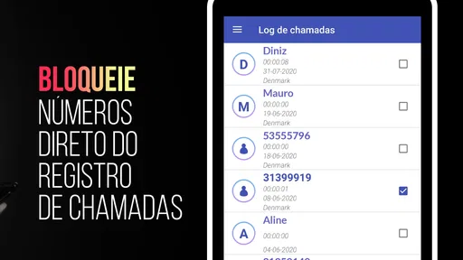 Bloqueio De Chamadas 2