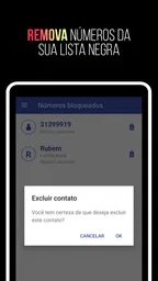 Bloqueio De Chamadas 6