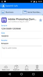 SplashID Password Manager 2