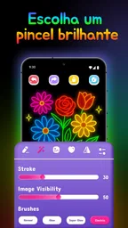 Doodle Arte: Brilho Neon 4