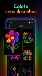 Doodle Arte: Brilho Neon 5