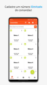Comanda eletrônica screenshot