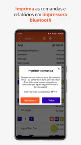 Comanda eletrônica screenshot