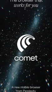Comet: Navegador com IA screenshot