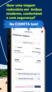 Cometa: Passagem de Ônibus screenshot