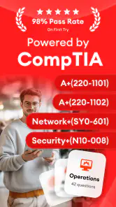 CompTIA Exam Prep 2026 screenshot