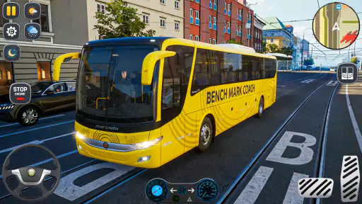 Condução de ônibus de jogos no 5