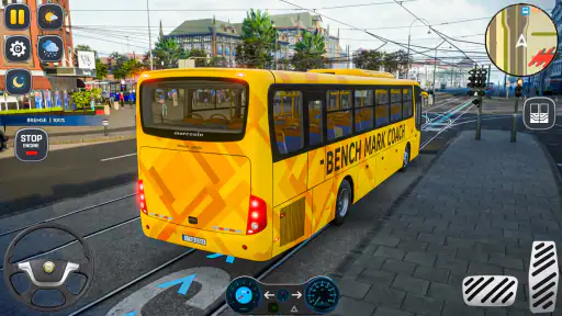 Condução de ônibus de jogos no 6