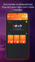 Conexão de luz inteligente Hue 3