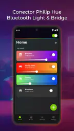 Conexão de luz inteligente Hue 7